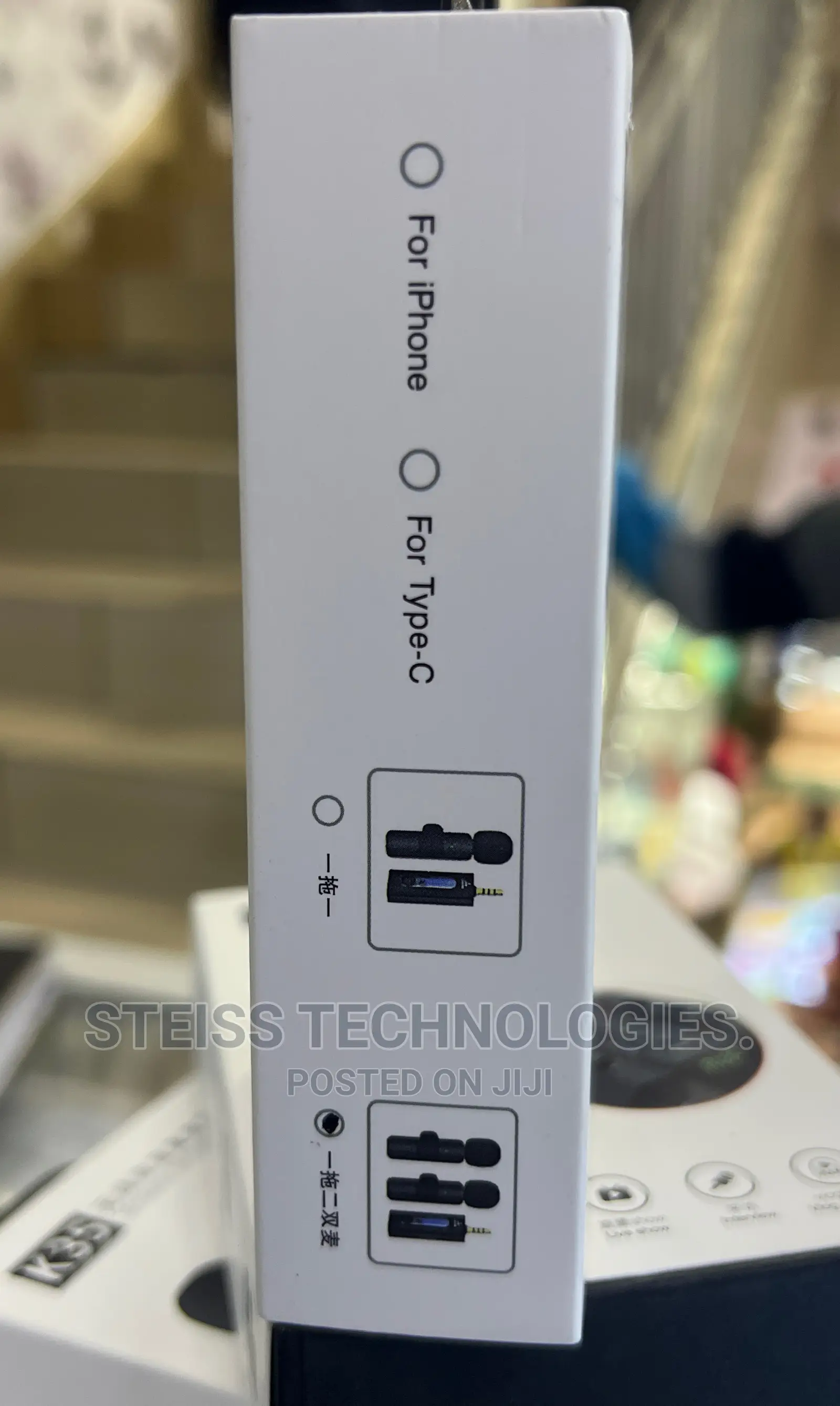 Double Wireless Audio Microphone