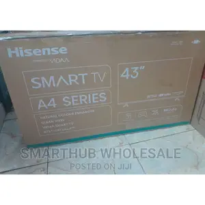 Hisence 43 Smart Frameless Tv A4g Series Tv