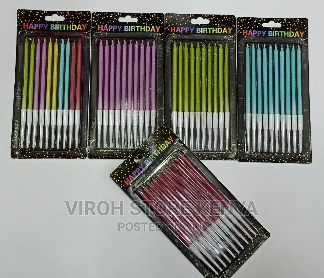 10pcs Birthday Candles