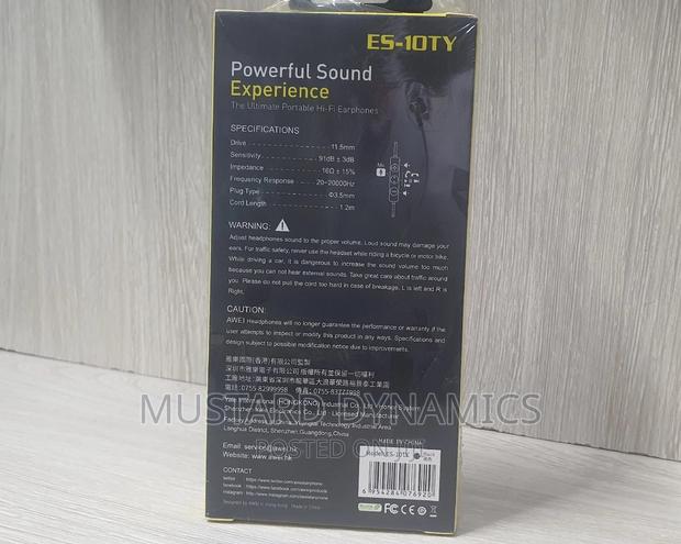 Awei ES -10ty Earphone - thumbnail 3
