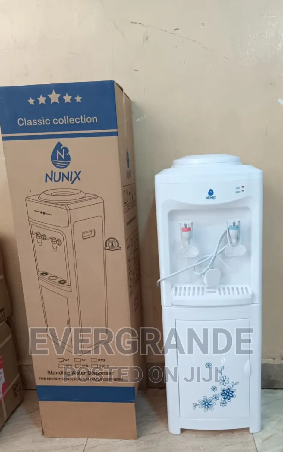 Brand New Water Dispenser Nunix Q7 Hot and Normal .