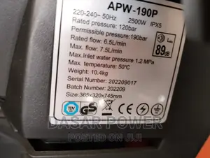 Electric Carwash Machine