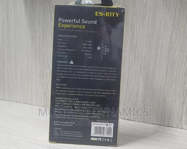 Awei ES -10ty Earphone - thumbnail 5