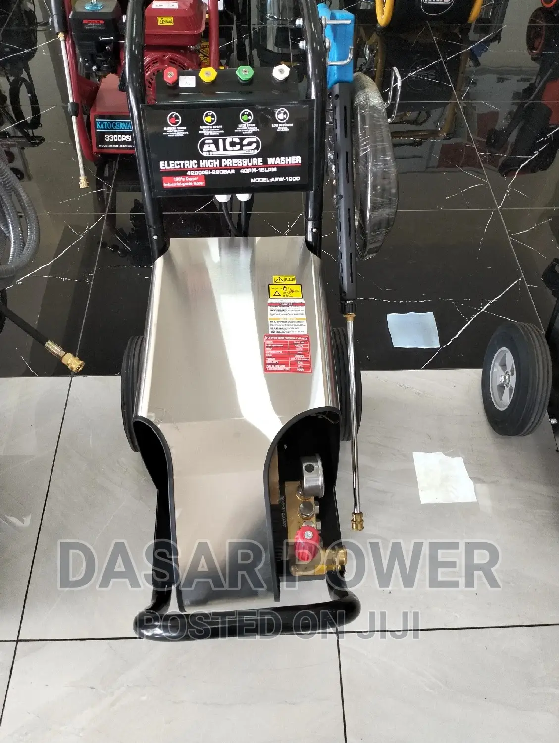 Apw-1000 Aico Japan High Pressure Washer