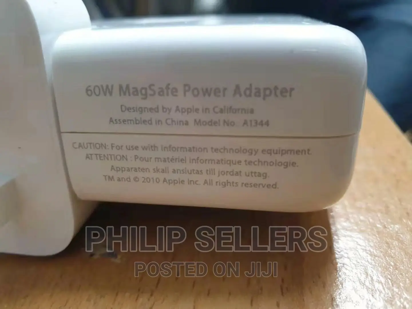 60w Adapter Magsafe Charger 1 With L-Tip - Macbook Pro 13in