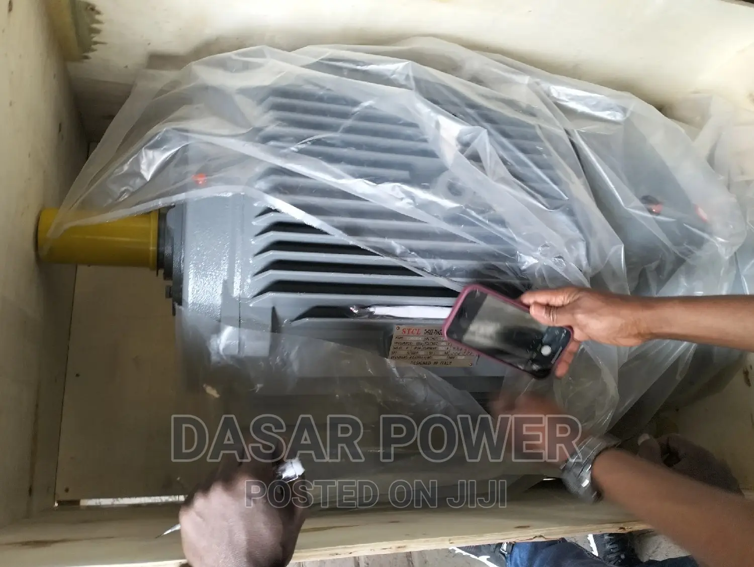100hp Electric Motor. Three Phase.