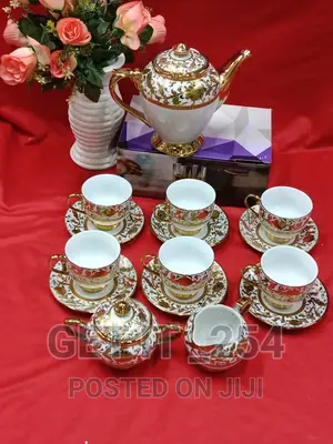 Coffee Set 17 PCS Set 
6 Cups 
6 Saucers