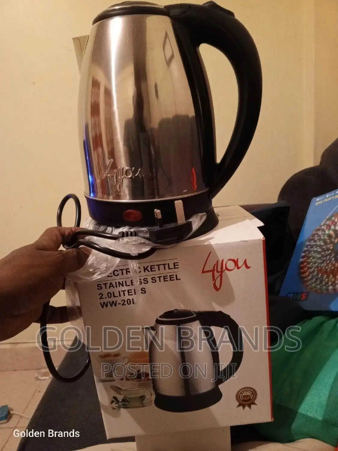 Electric Kettle Stainless Steel 2 Liters
