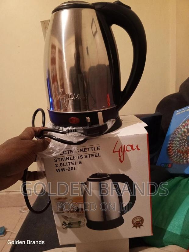 Electric Kettle Stainless Steel 2 Liters - thumbnail 4