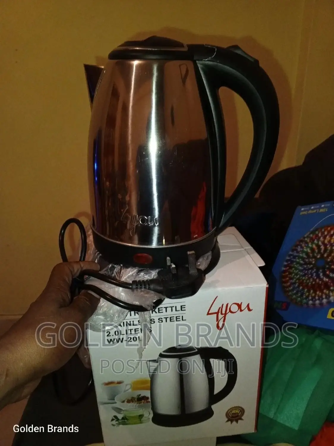 Electric Kettle Stainless Steel 2 Liters