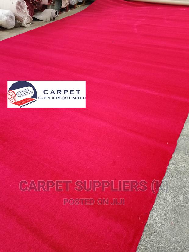 Red Wall to Wall Carpet