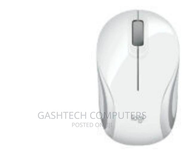 M187-White Logitech Wireless Mouse