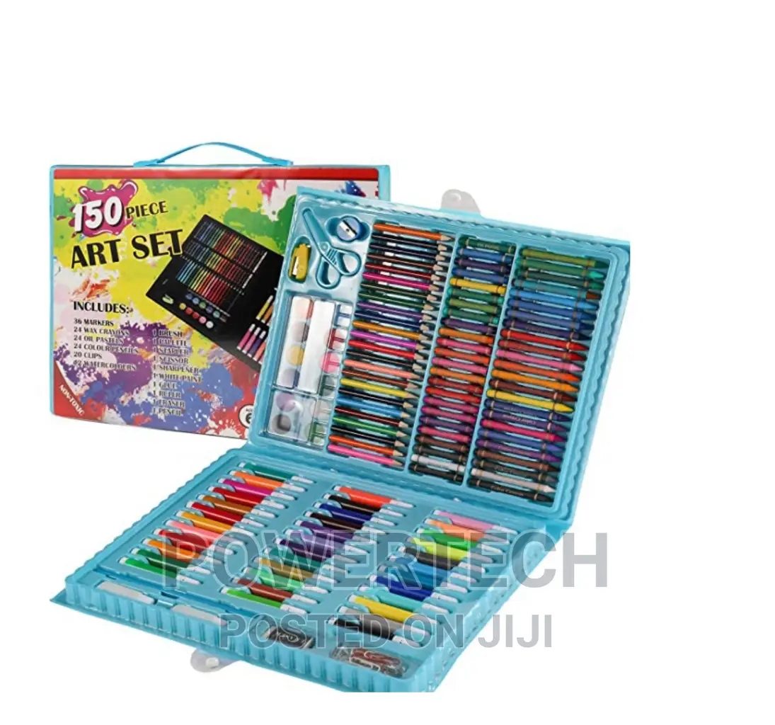 150 Piece Drawing Colouring Art Set for Kids