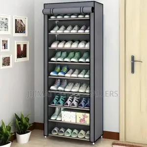 Single Shoe Rack With Cover