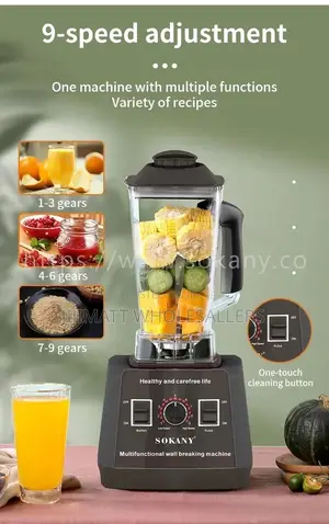 Sokany 2in1 Commercial Blender