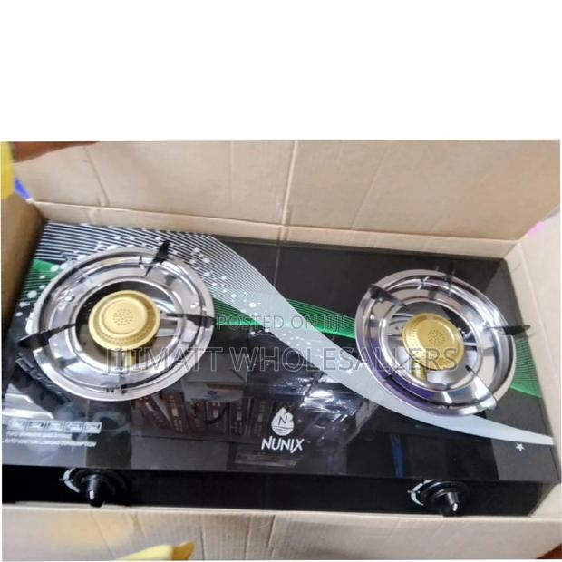 Nunix 2 Burner Cooker Auto Ignition