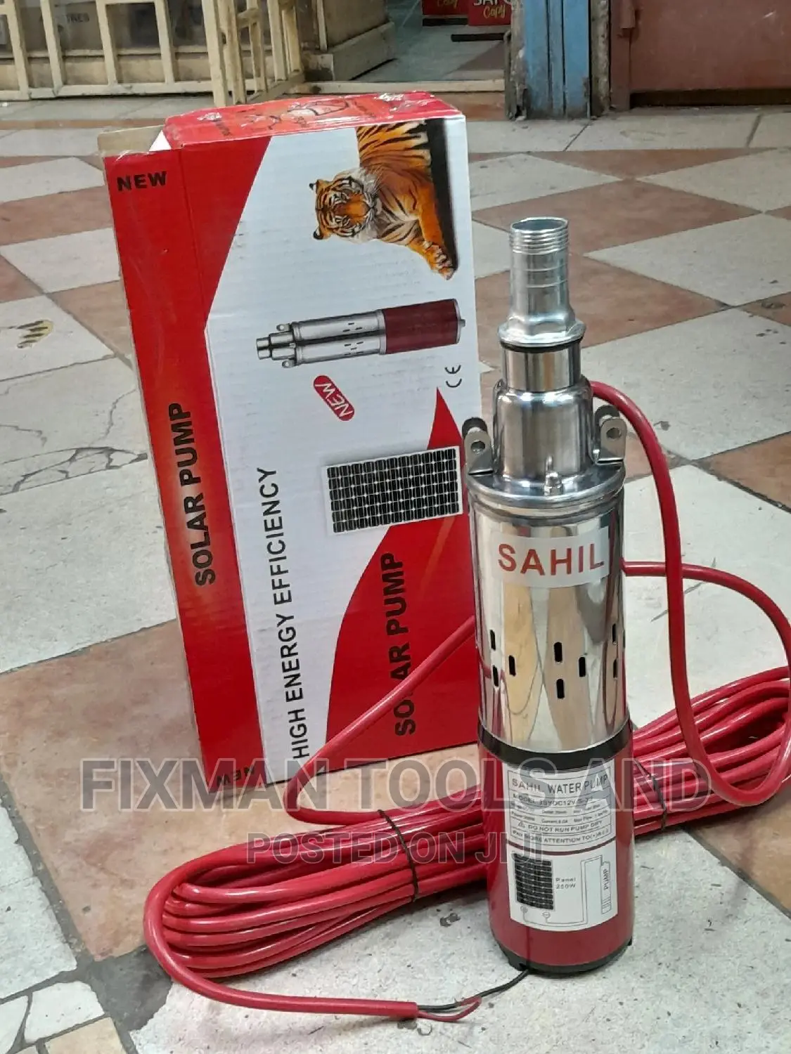 Solar Water Pump 12v 30m 1500l/Hr
