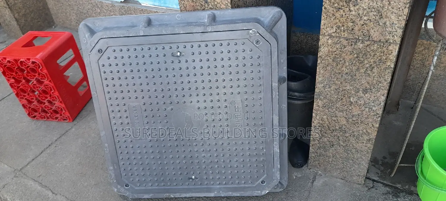 D400(40T) Lockable Heavy Duty Manhole Cover-600mm*600mm