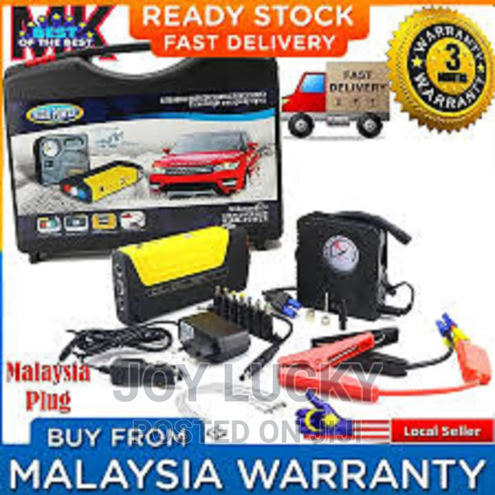 Portable Car Jump Starter/ Tyre Inflator / Air Compressor['; in Nairobi