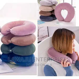 Travel Ring Neck Pillow With Microseeds