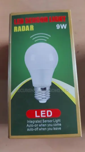 Led Motion Sensor Bulb With Photo Cell