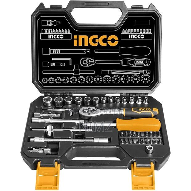 45 PCS 1/4" Socket Set