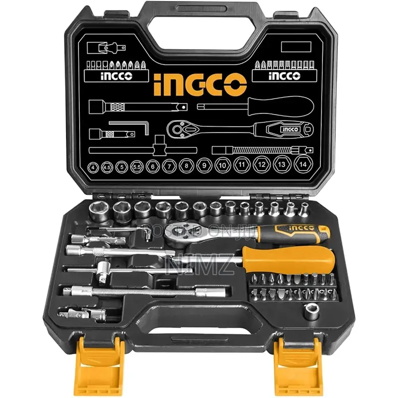 45 PCS 1/4" Socket Set