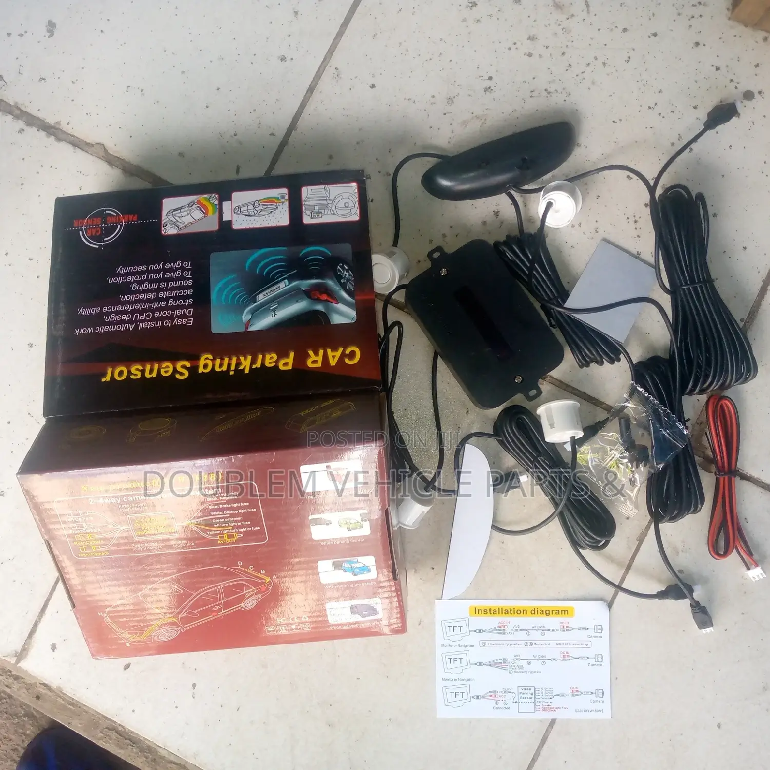 Car Parking Sensor With Camera Universal