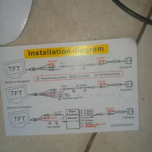 Car Parking Sensor With Camera Universal