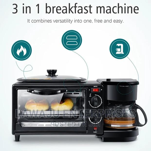 3 in 1 Sokany Breakfast Machine - main view