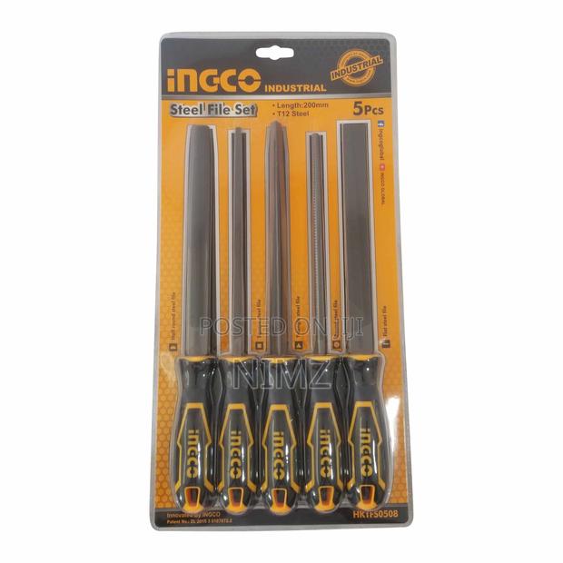 5 PCS Steel File Set - main view