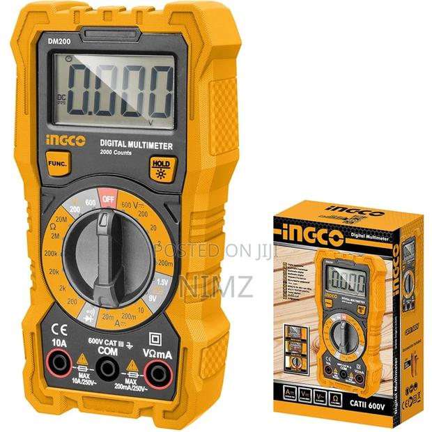 Digital Multimeter 200v/600v - main view