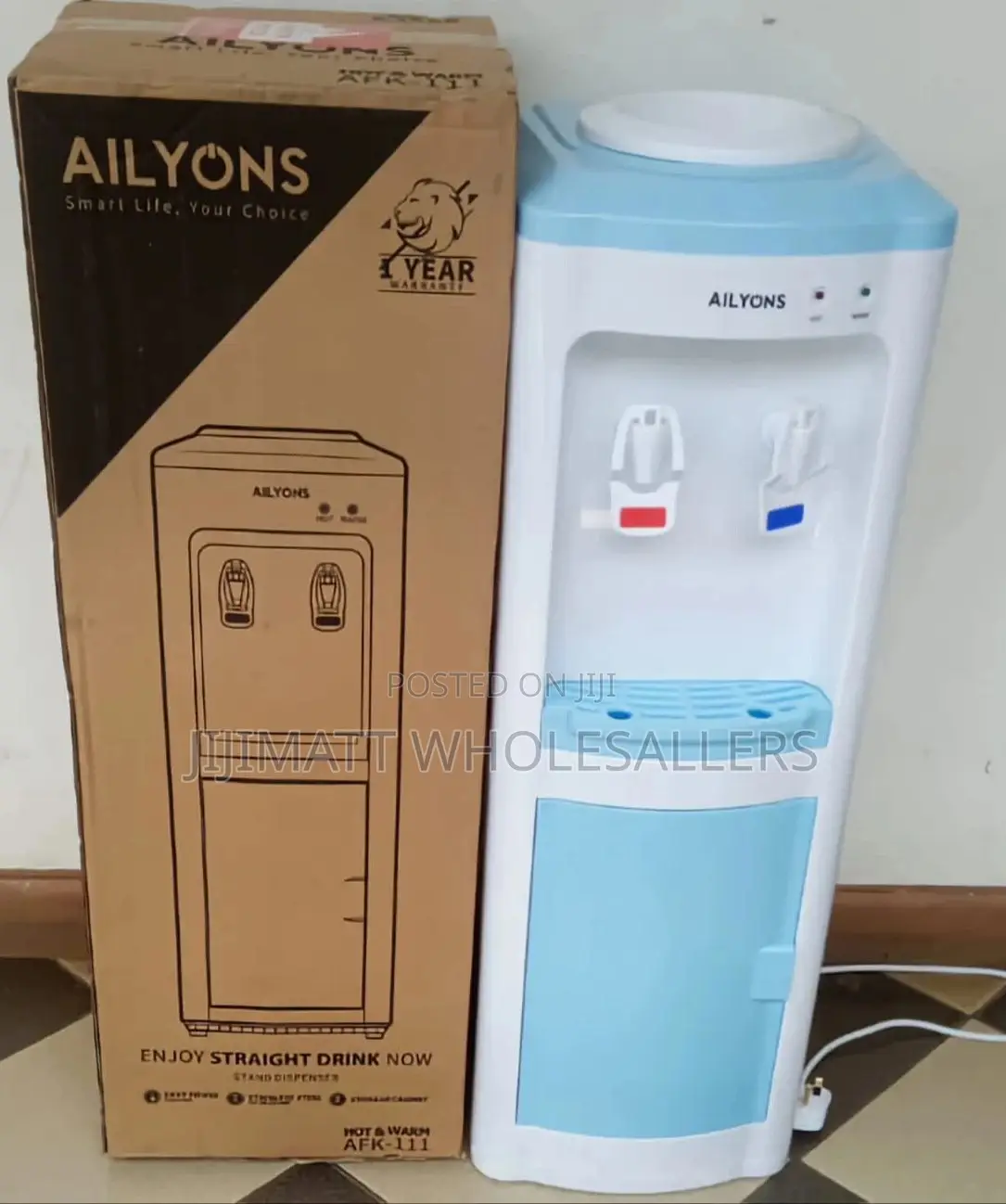 Water Dispenser/ Ailyons Hot and Normal Water Dispenser