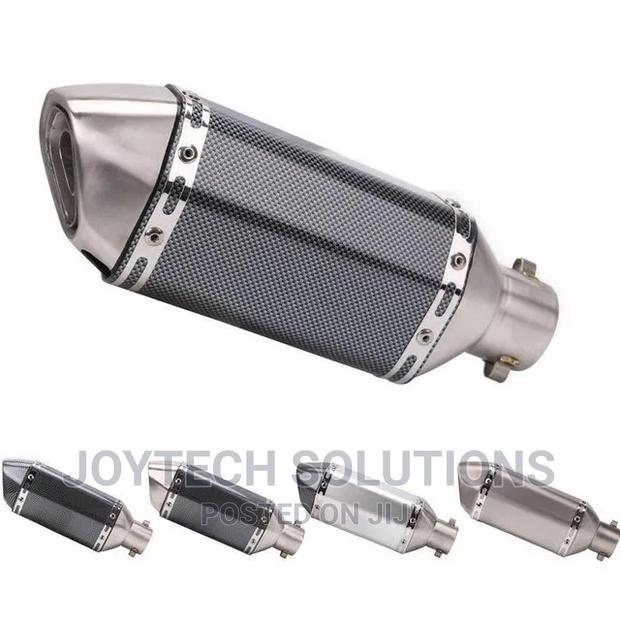 Motorcycle Akrapovic Exhaust System.