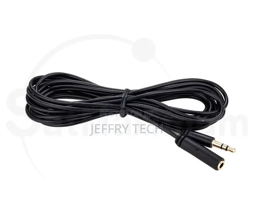3.5mm Stereo Audio Headphone Male to Female Slim Extension C