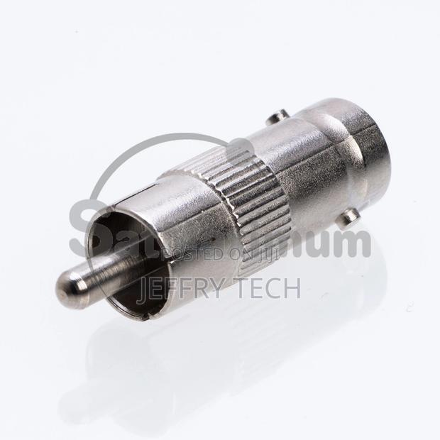 BNC Female to RCA Male ADAPTER Coaxial Connector / Coupler P