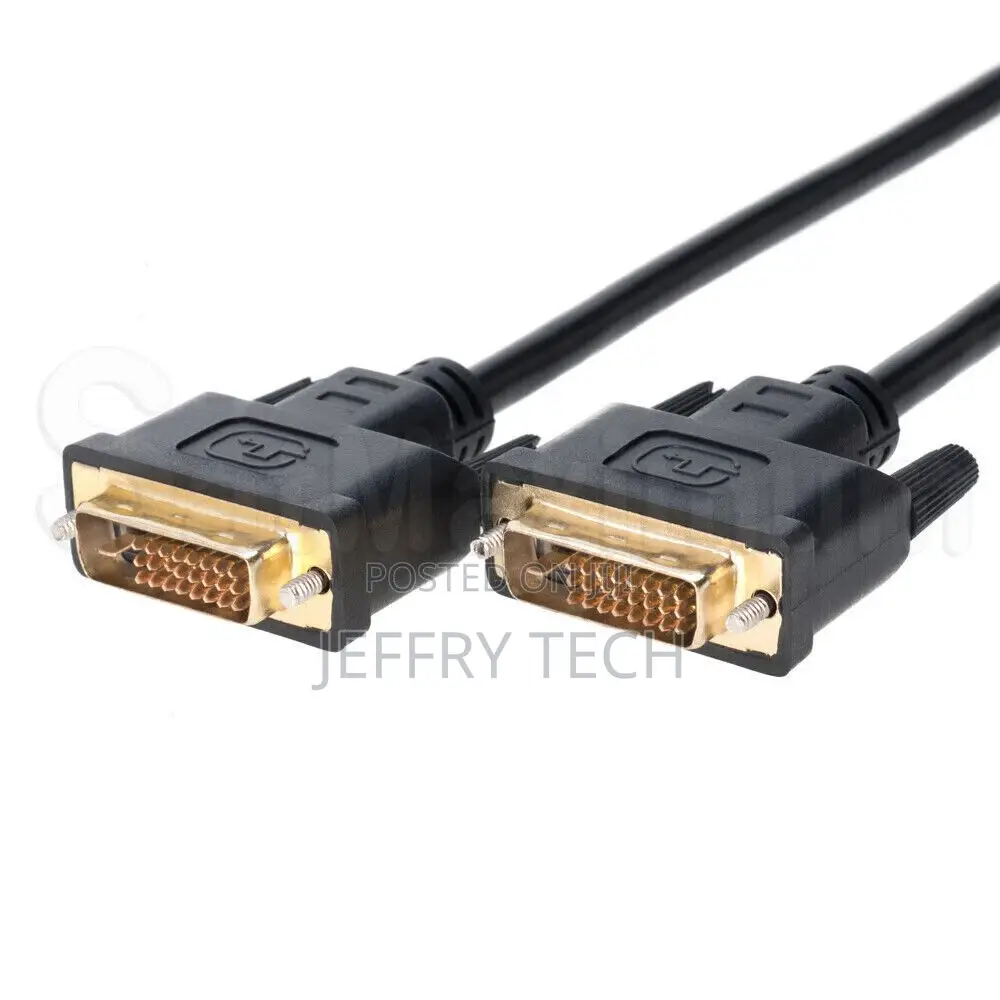 DVI-D to DVI-D Male Cable Dual Link 24+1 Pin HDTV, PC, M
