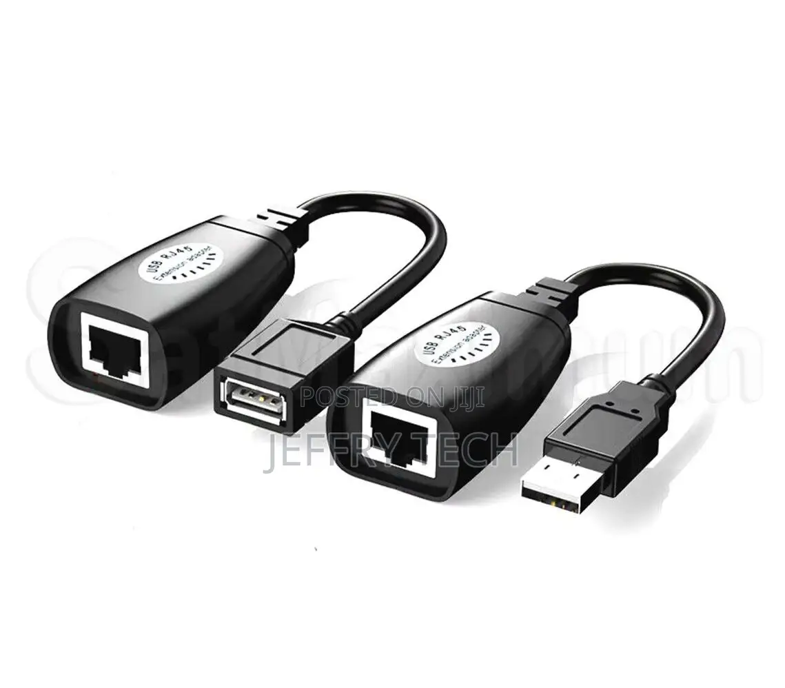 USB to RJ45 Extension Adapter Cat5/Cat5e/Cat6 Ethernet Exten