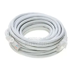 CAT5 Ethernet Patch Cable RJ-45 LAN Internet Cord White 30m