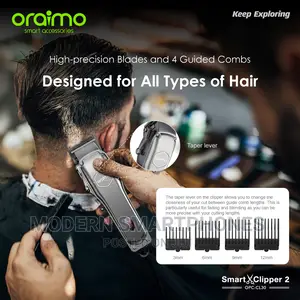 Oraimo Smartclipper2 Super Hair Clipper 150-Min Working