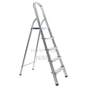 Generic Aluminium Folding 5 Step Ladder With Platform Ladder