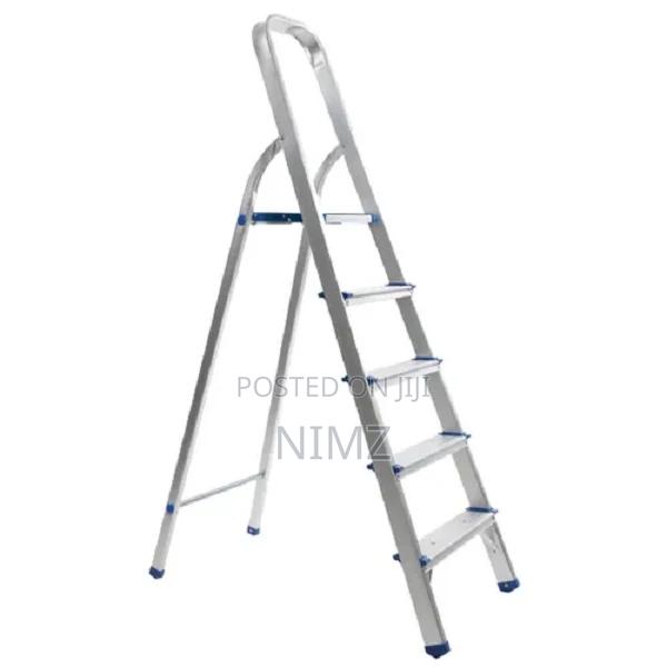 Generic Aluminium Folding 5 Step Ladder With Platform Ladder