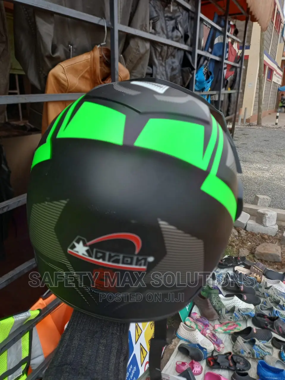 Motorcycle Helmet Aaron Off Road Graphic Helmet.