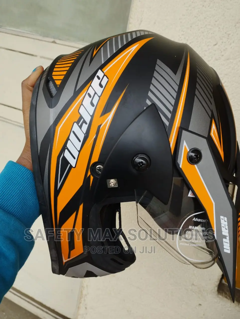 Motorcycle Helmet Aaron Off Road Graphic Helmet.
