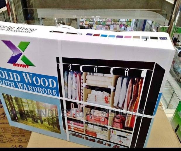 Portable Classic Wardrobe 3columns