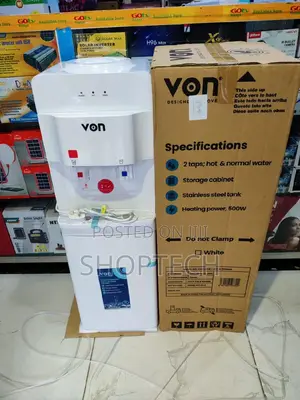 *Von Water Dispenser Hot and Normal (White)