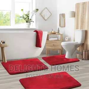 Memory Foam Bath Mat Set