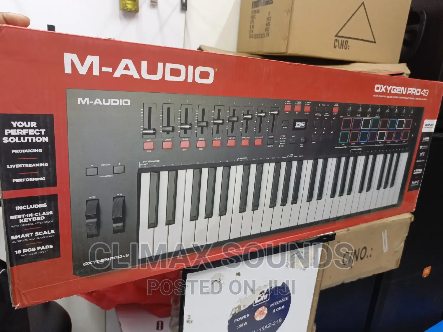 M Audio Midi Controller Oxygen Pro 49