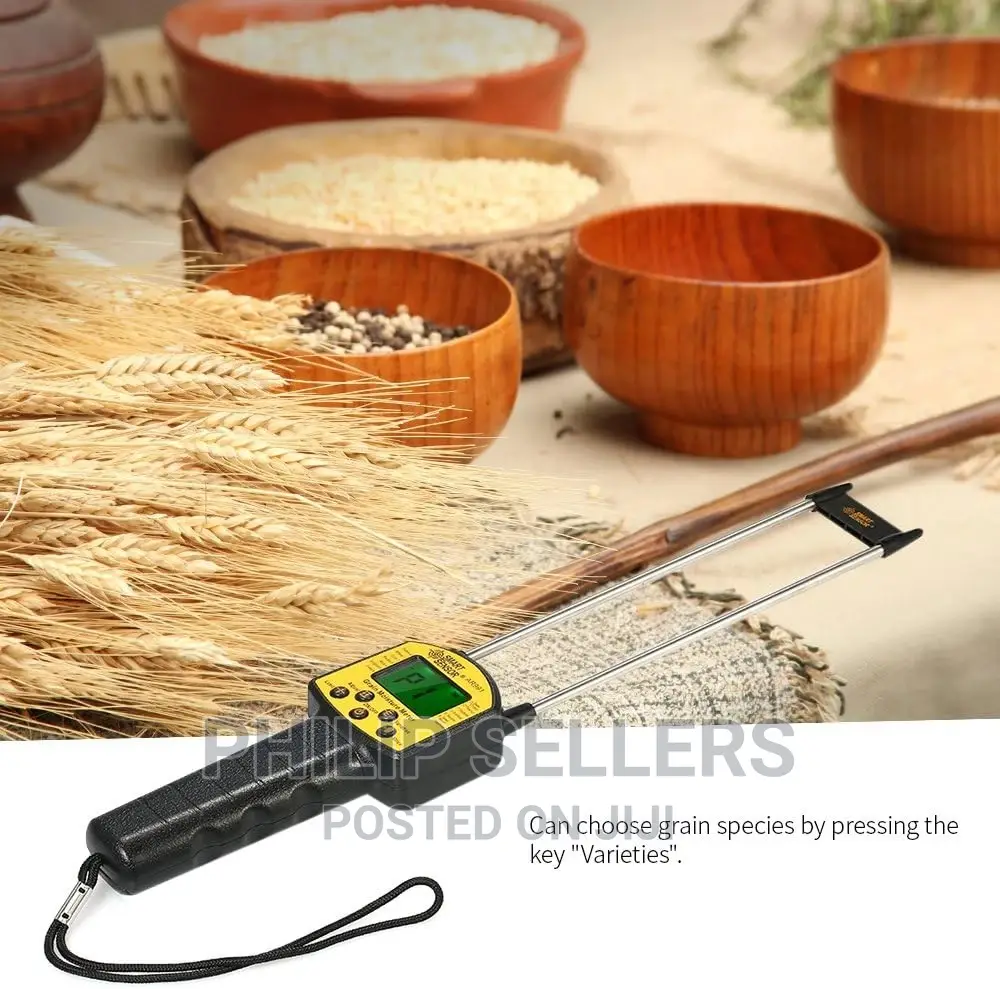 Handheld Moisture Meter LCD Digital Grain Moisture Meter