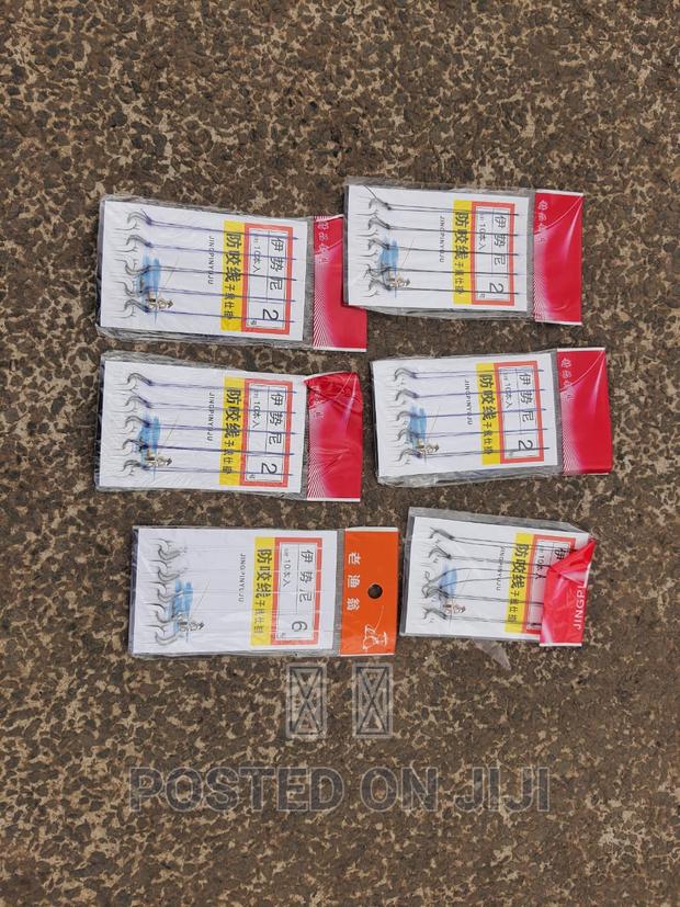 Fishing Hooks 5pairs Set - main view